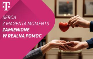 Serca z Magenta Moments zamienione w realną pomoc. T-Mobile i Fundacja TV Puls "Pod Dębem" przekazują laptopy do Domów Pomocy Społecznej