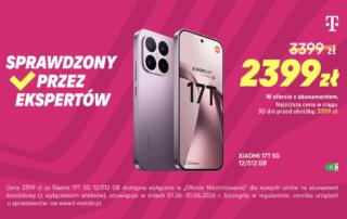 Popularne smartfony Samsung Galaxy A57 5G i Xiaomi 17T 5G sprawdzone przez ekspertów w atrakcyjnych cenach w T-Mobile