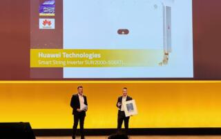 Falownik Huawei Smart String o mocy 506 kW zdobył nagrodę „The Smarter E AWARD” podczas targów Intersolar Europe 2026