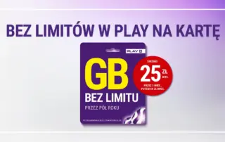 GB bez limitu przez pół roku – nowa oferta Play na Kartę