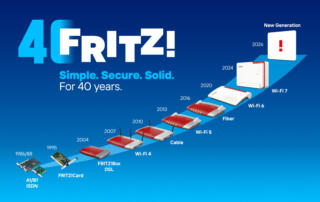 40 lat FRITZ! – berlińska firma tworzy historię technologii sieciowej
