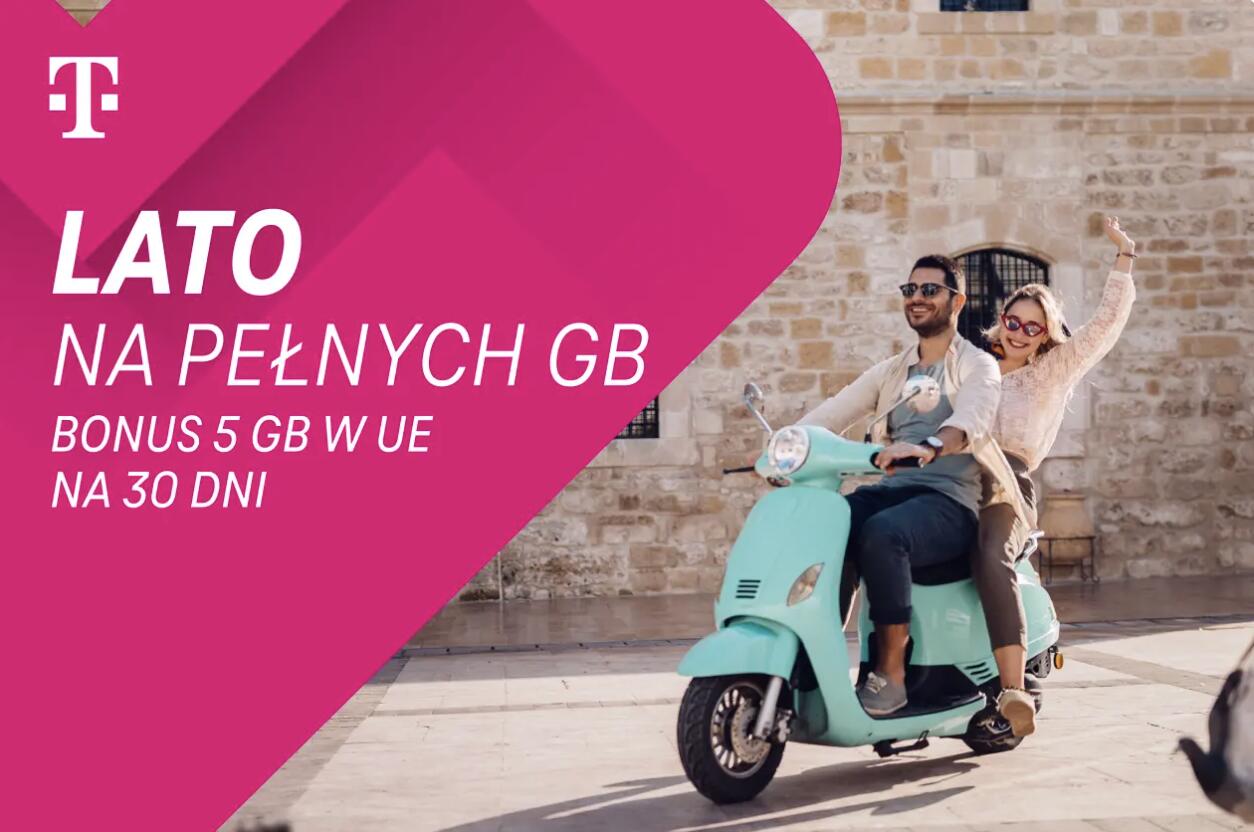 Odbierz bonusowe 5 GB w UE w Magenta Moments i korzystaj z lata bez granic dzięki T-Mobile