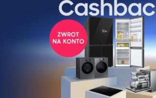 Cashback Samsung na wybrane urządzenia AGD: do 3800 zł zwrotu na konto za zestaw